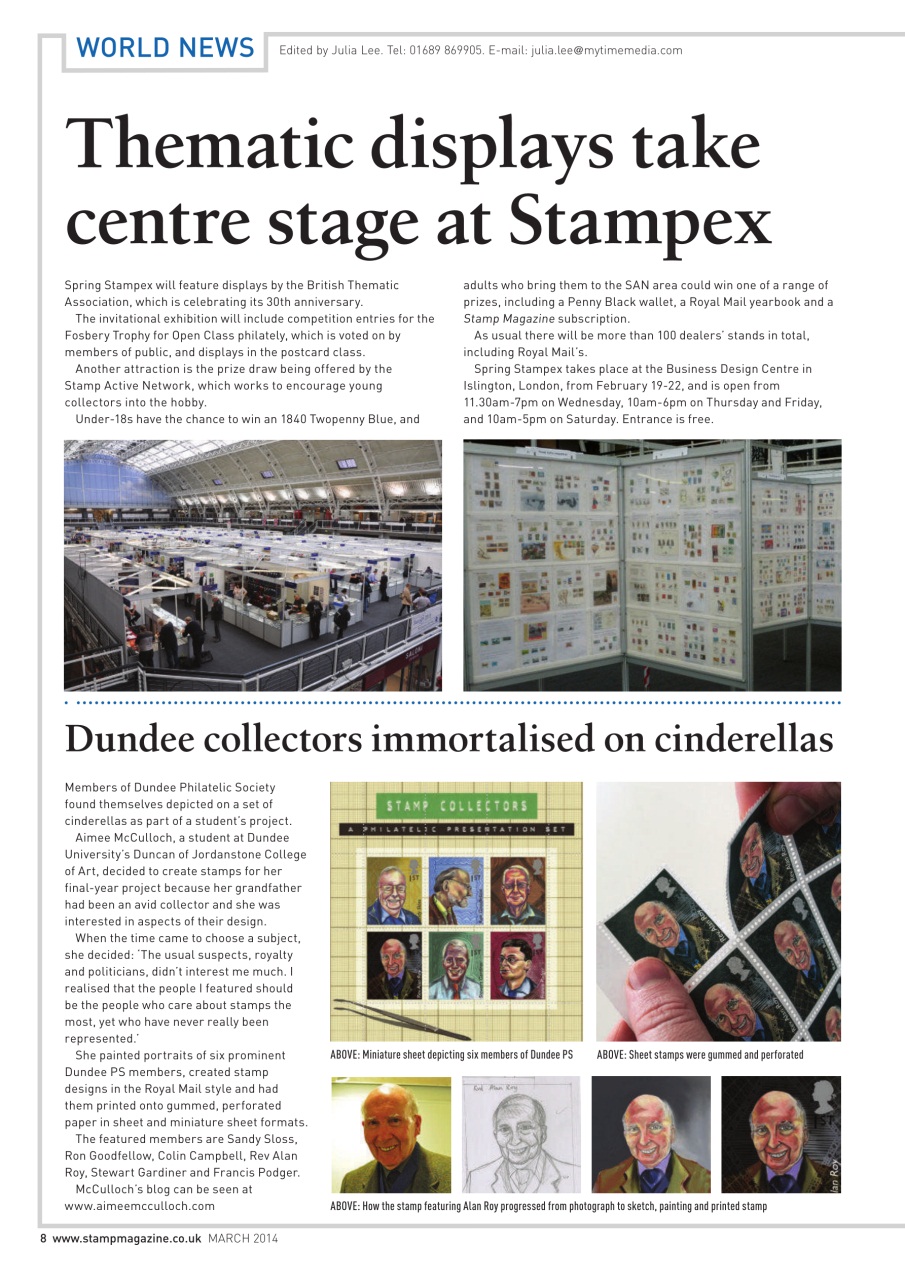 Stamp Magazine Preview Pages