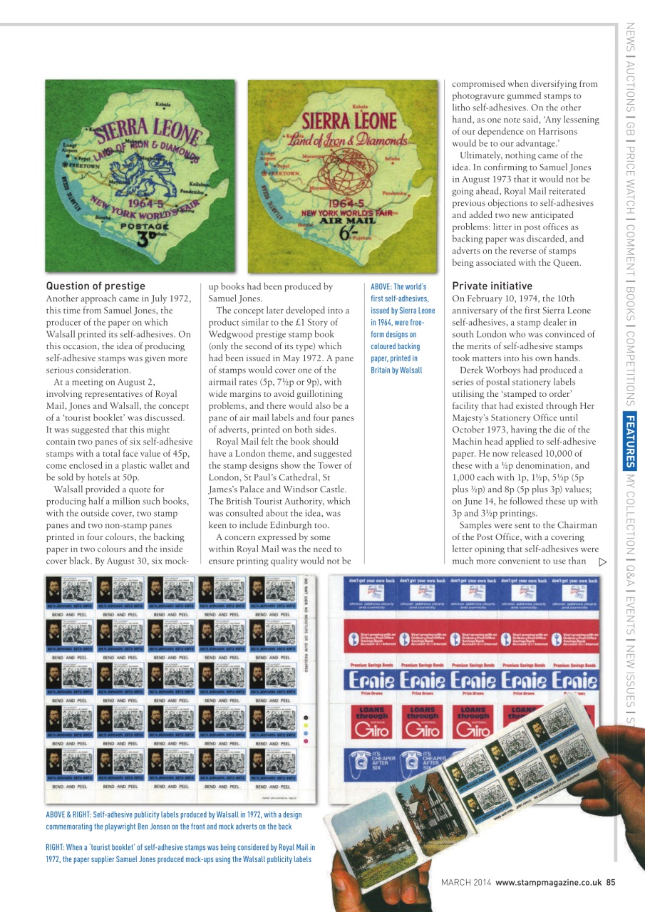 Stamp Magazine Preview Pages