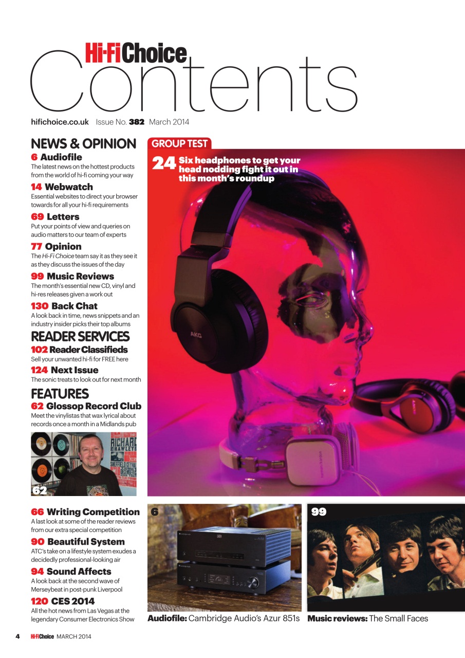 Hi-Fi Choice Preview Pages