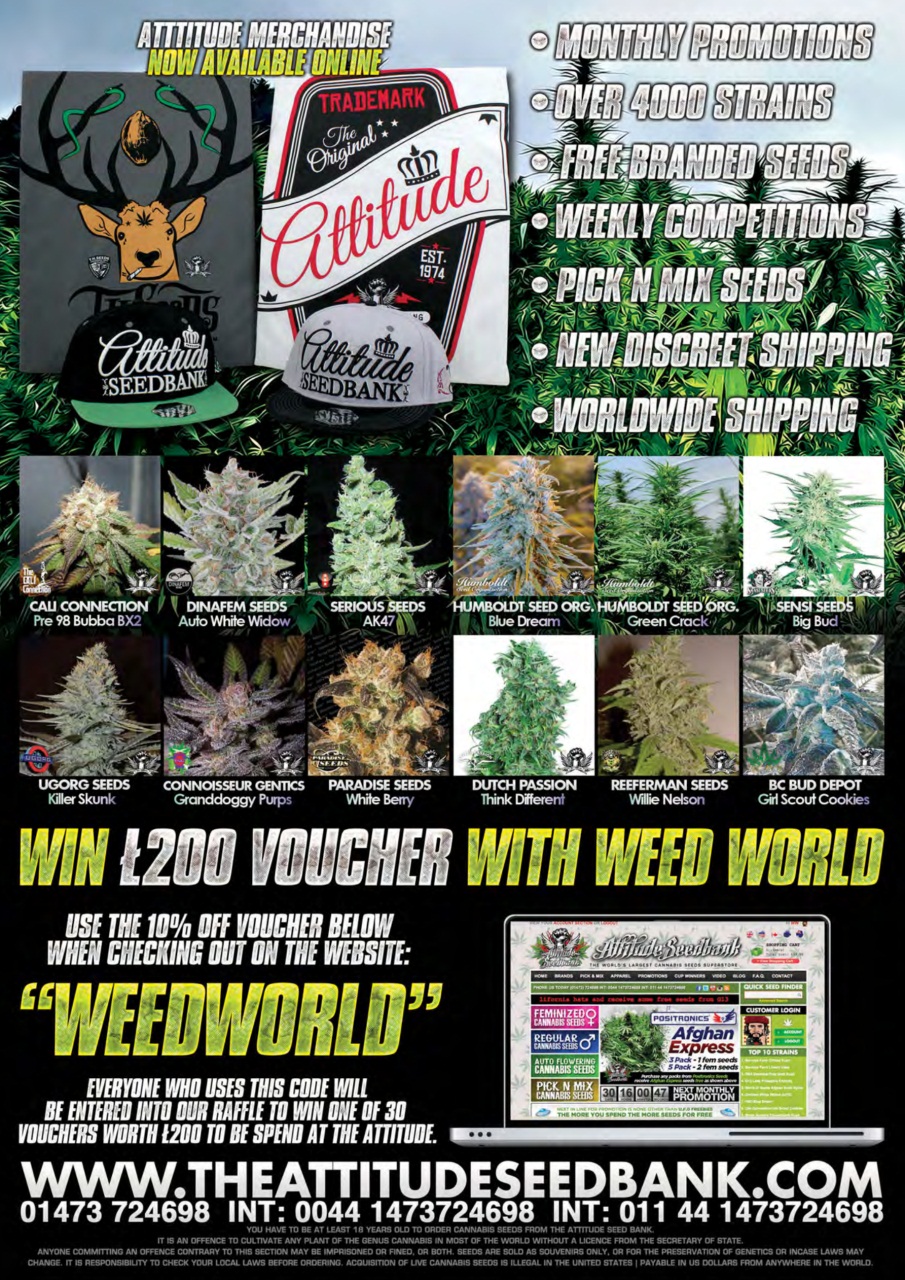 Weed World Preview Pages