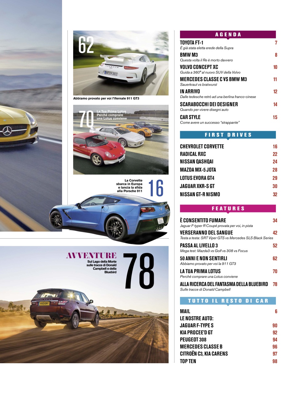 CAR magazine Italia Preview Pages