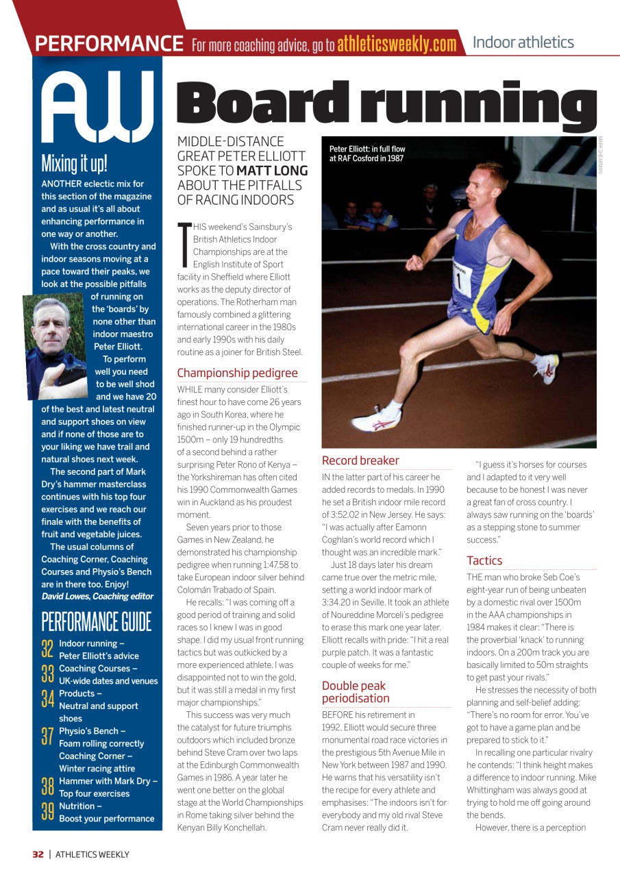 AW – Athletics Weekly Magazine Preview Pages