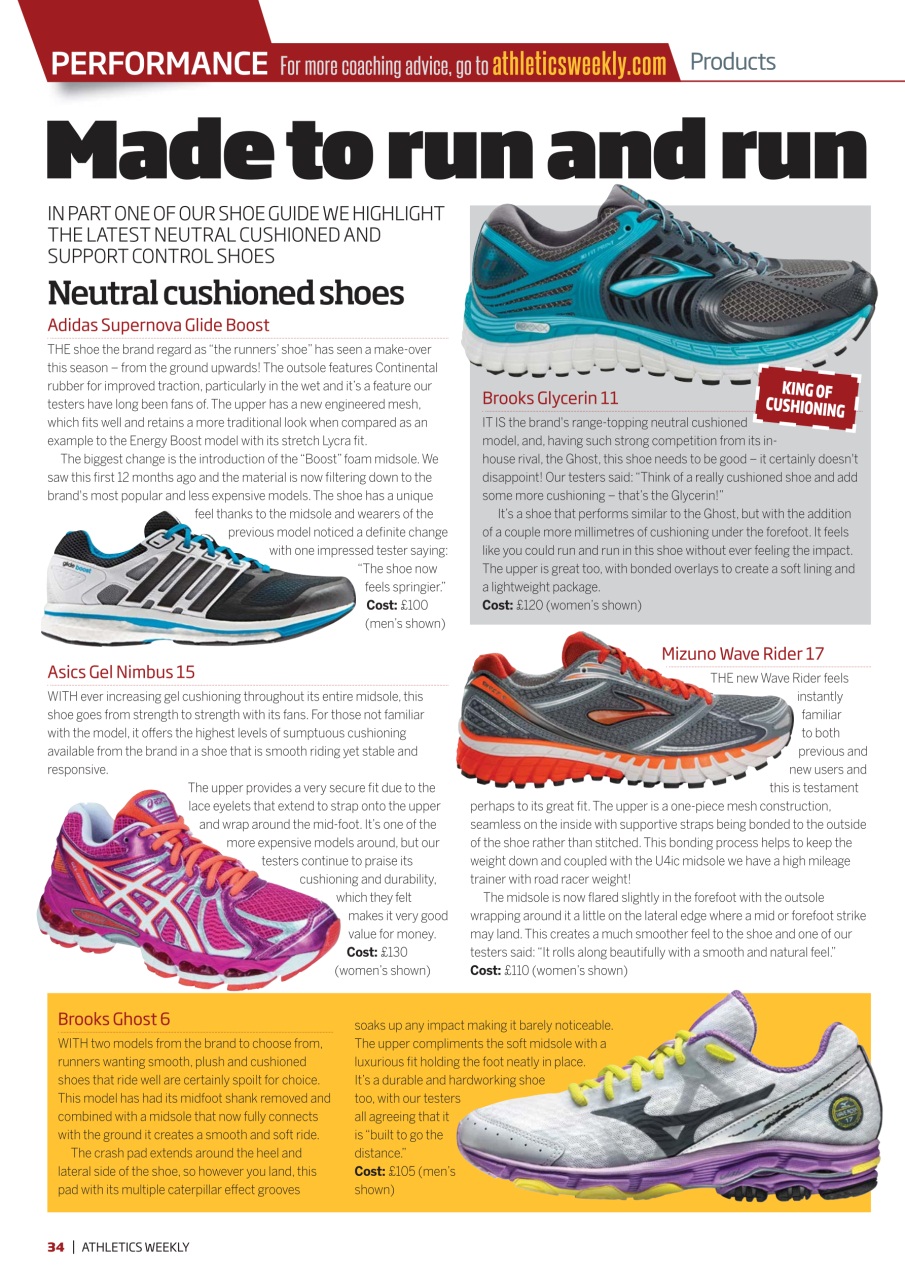 AW – Athletics Weekly Magazine Preview Pages