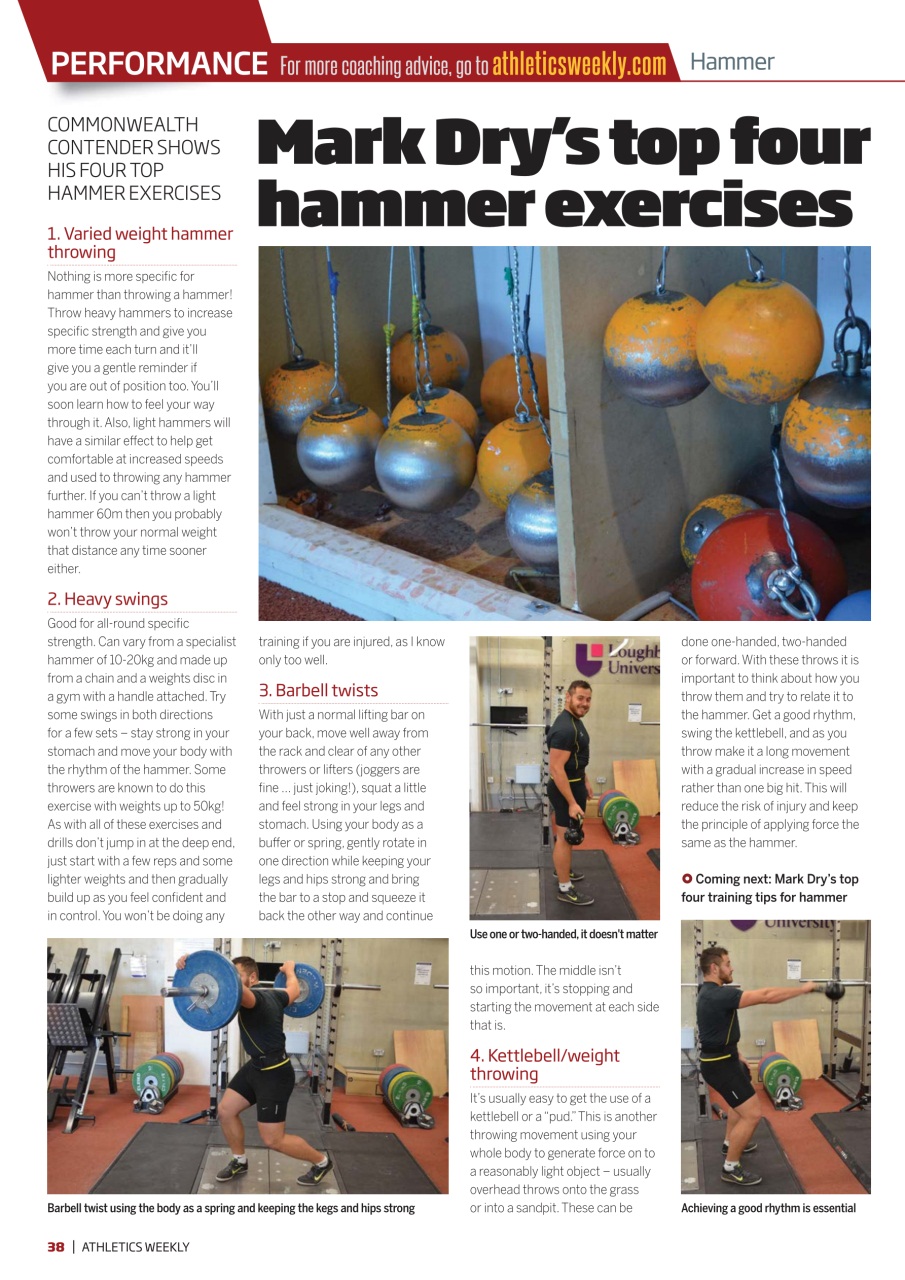 AW – Athletics Weekly Magazine Preview Pages