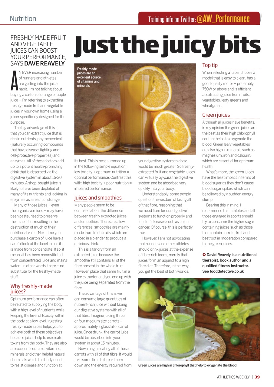 AW – Athletics Weekly Magazine Preview Pages
