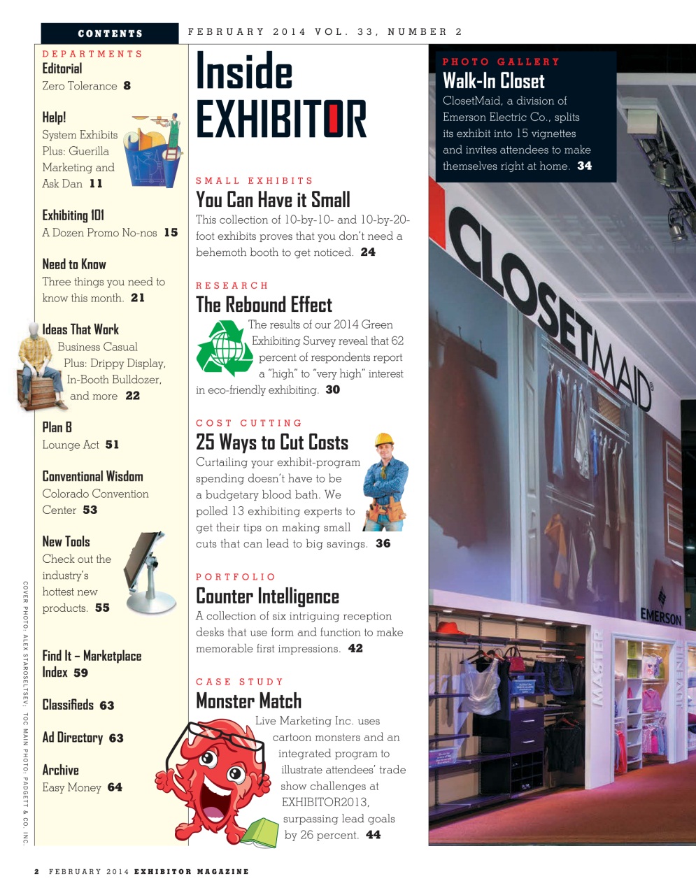 EXHIBITOR Magazine Preview Pages