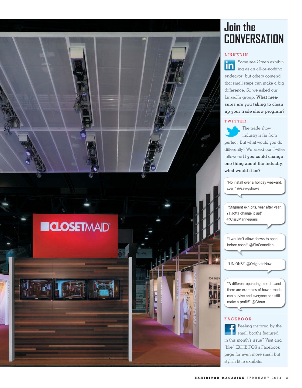 EXHIBITOR Magazine Preview Pages