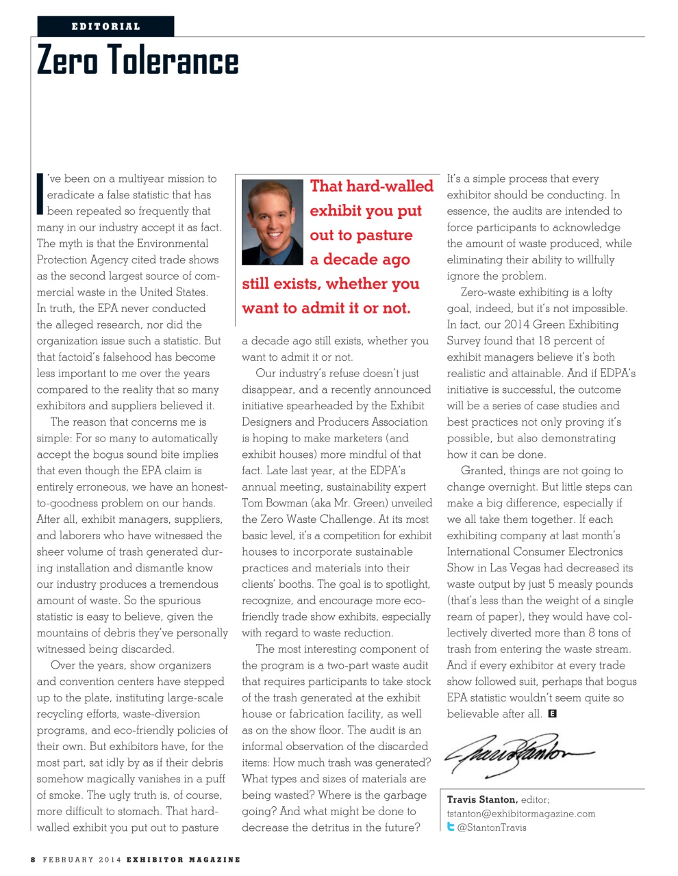 EXHIBITOR Magazine Preview Pages