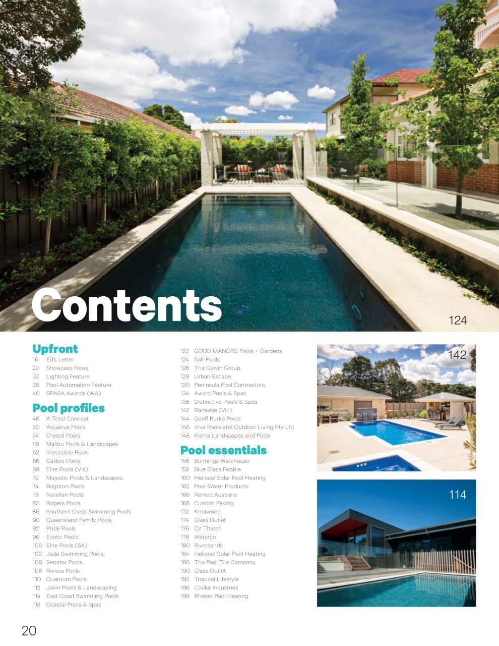 Poolside Showcase Preview Pages