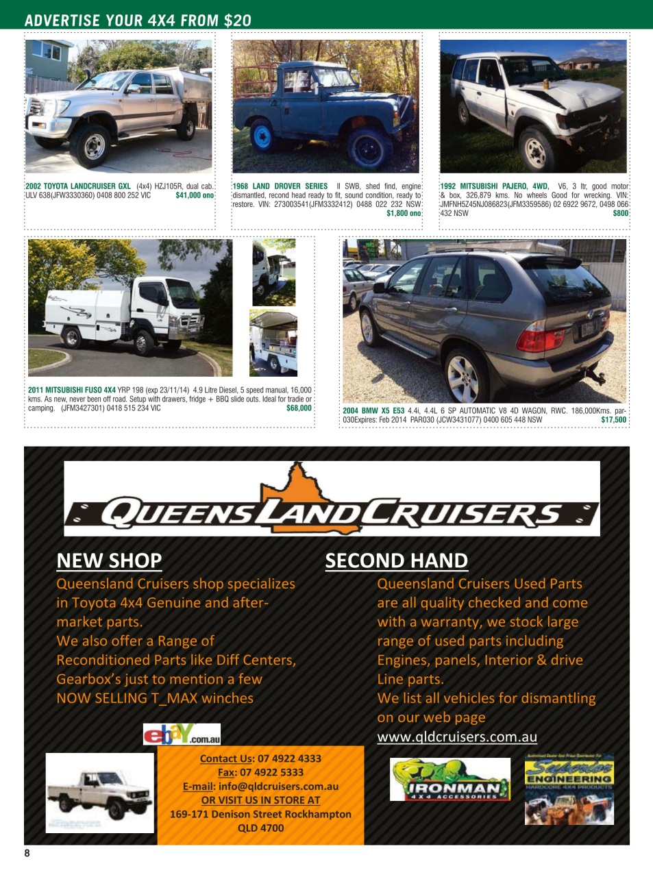 JUST 4X4S Preview Pages