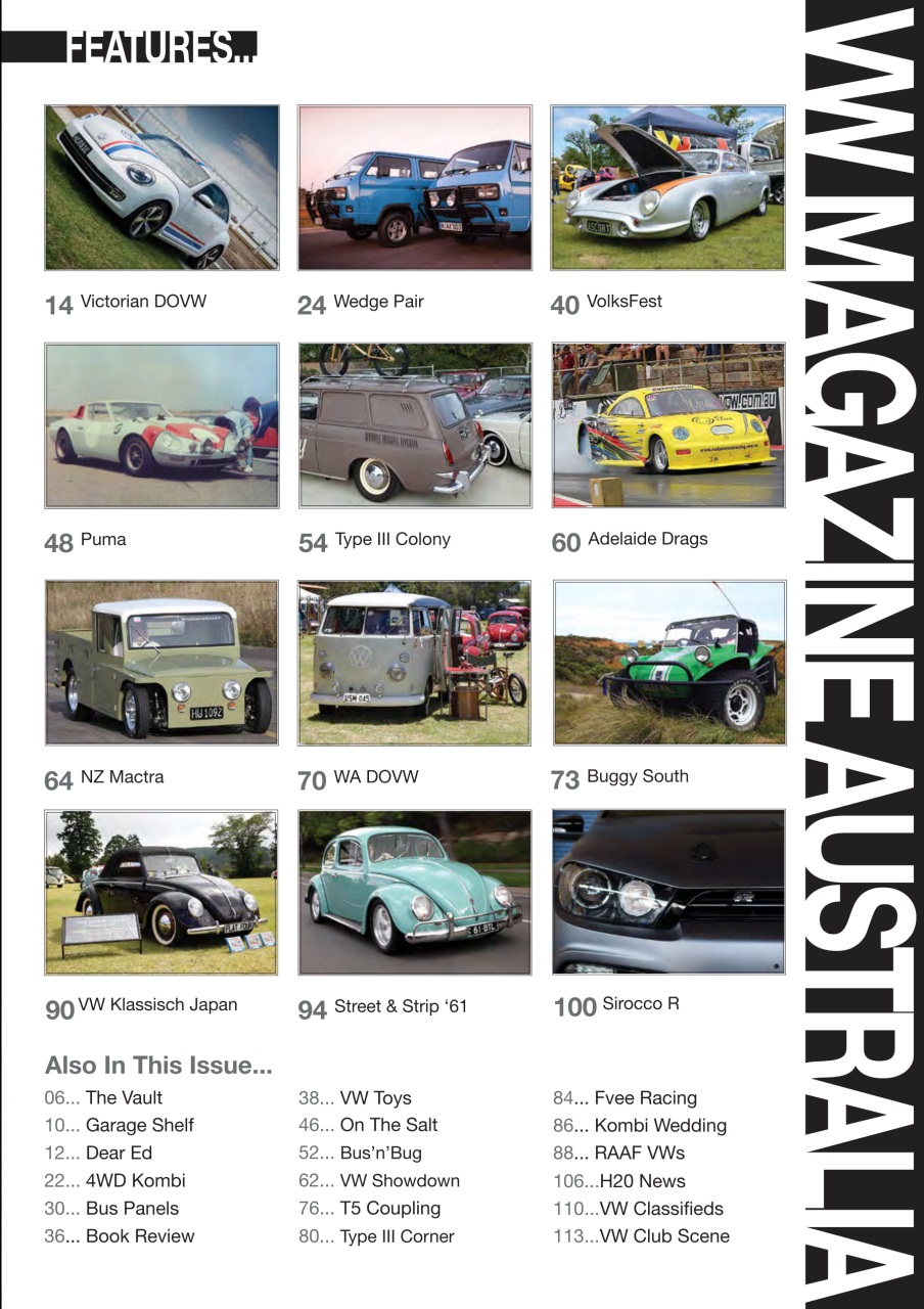 VW Magazine Australia Preview Pages