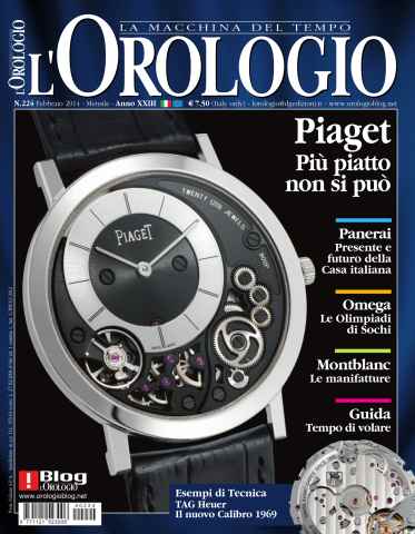 L'Orologio issue N. 224 Febbraio 2014