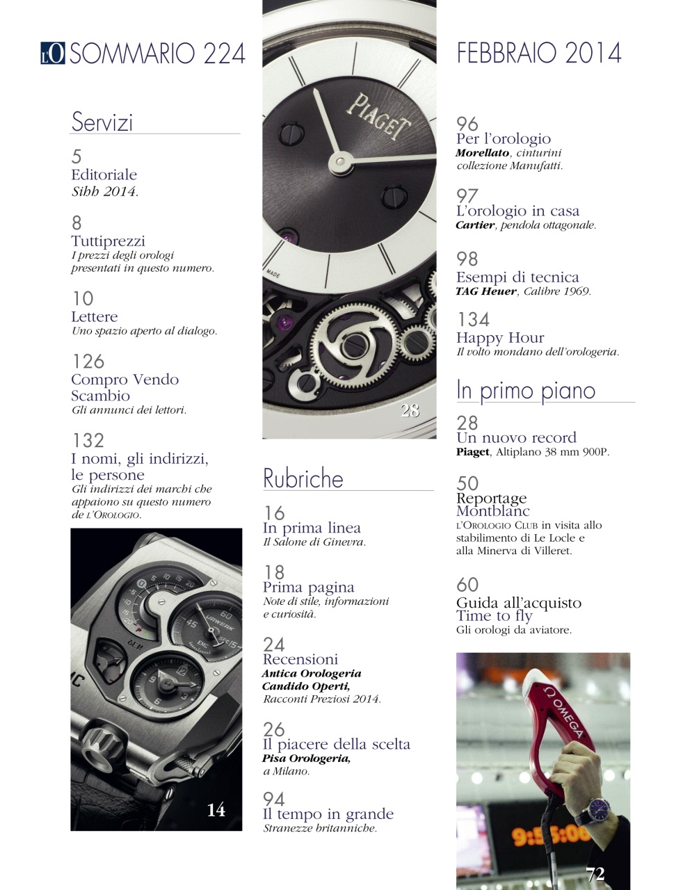 L'Orologio Preview Pages