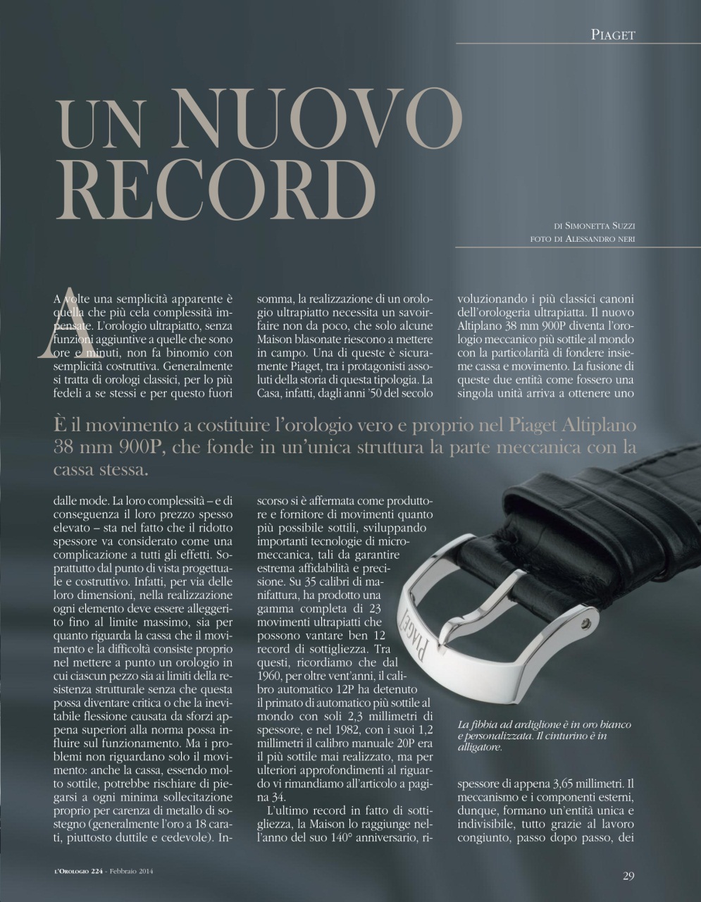 L'Orologio Preview Pages