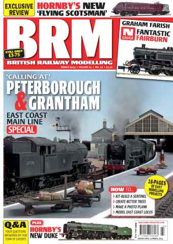 British Railway Modelling (BRM) issue BRM March 2014 + FREE 32-page Supplement