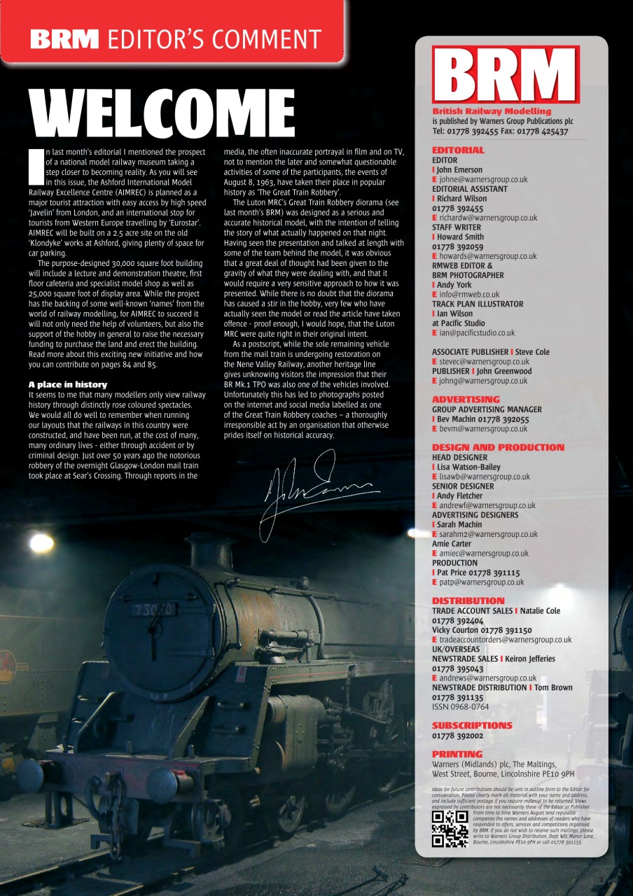British Railway Modelling (BRM) Preview Pages