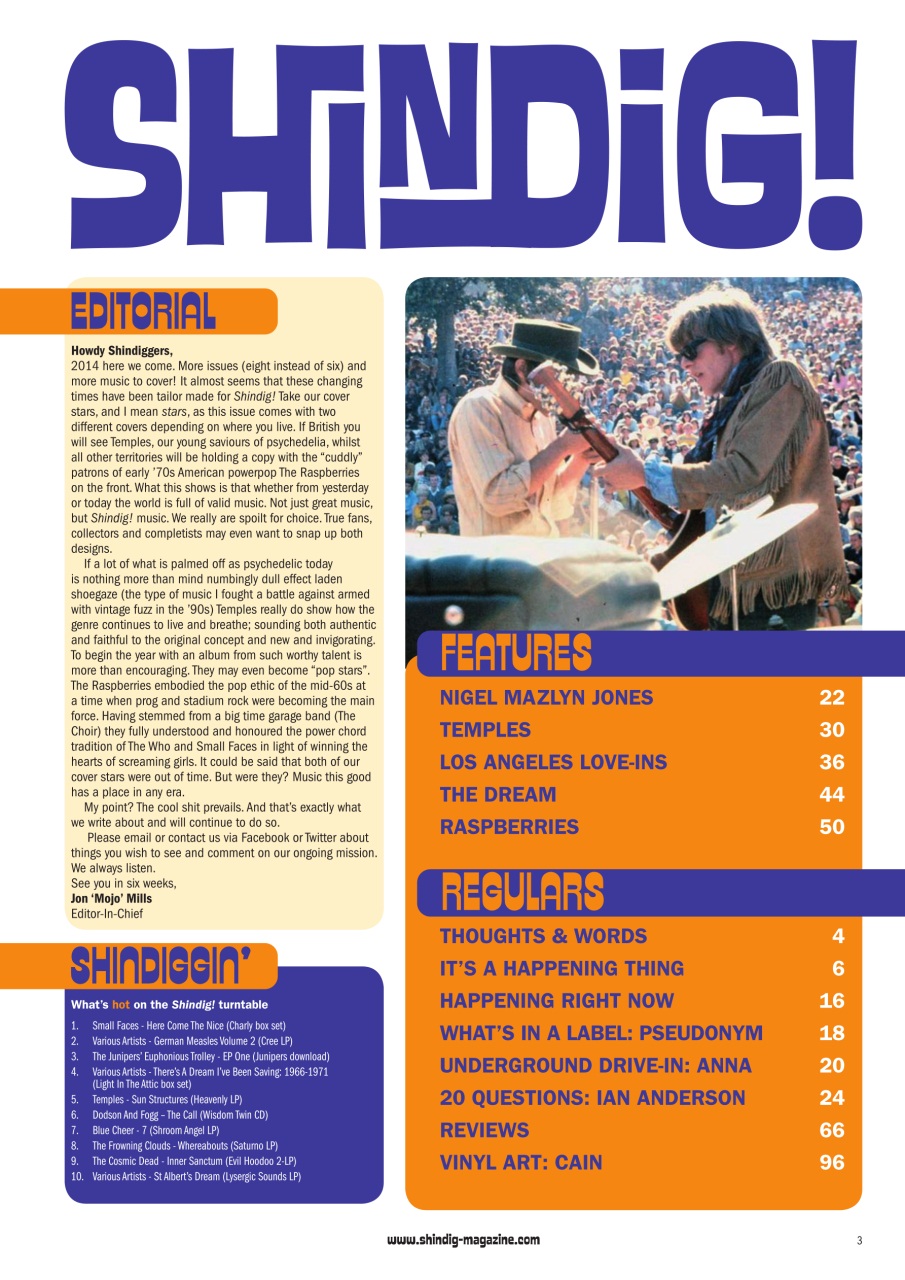 Shindig! Preview Pages