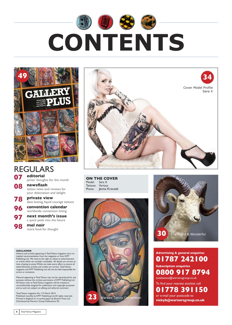 Total Tattoo Preview Pages