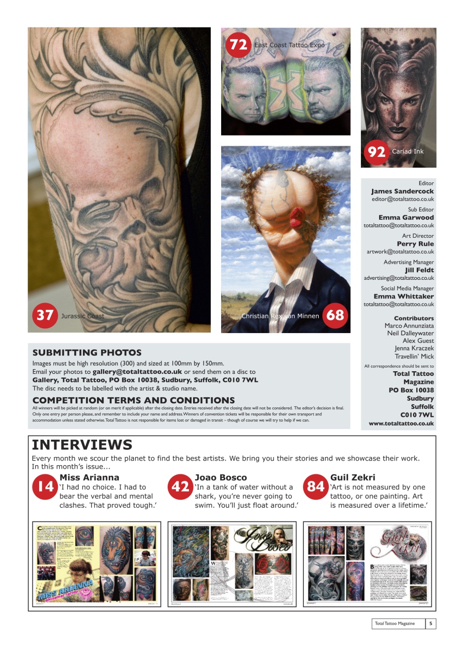 Total Tattoo Preview Pages