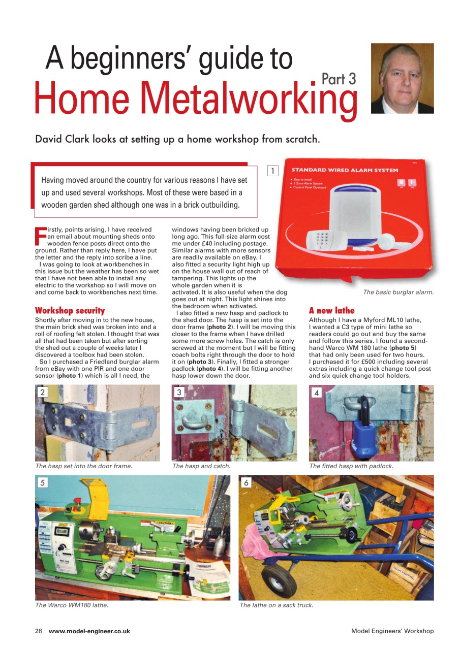 Model Engineer & Workshop Magazine Preview Pages