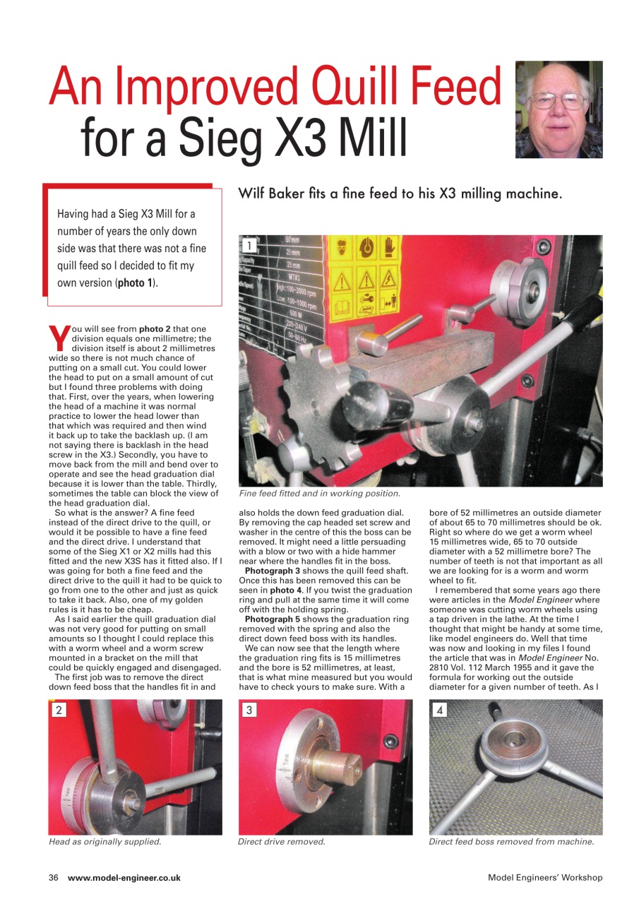 Model Engineer & Workshop Magazine Preview Pages