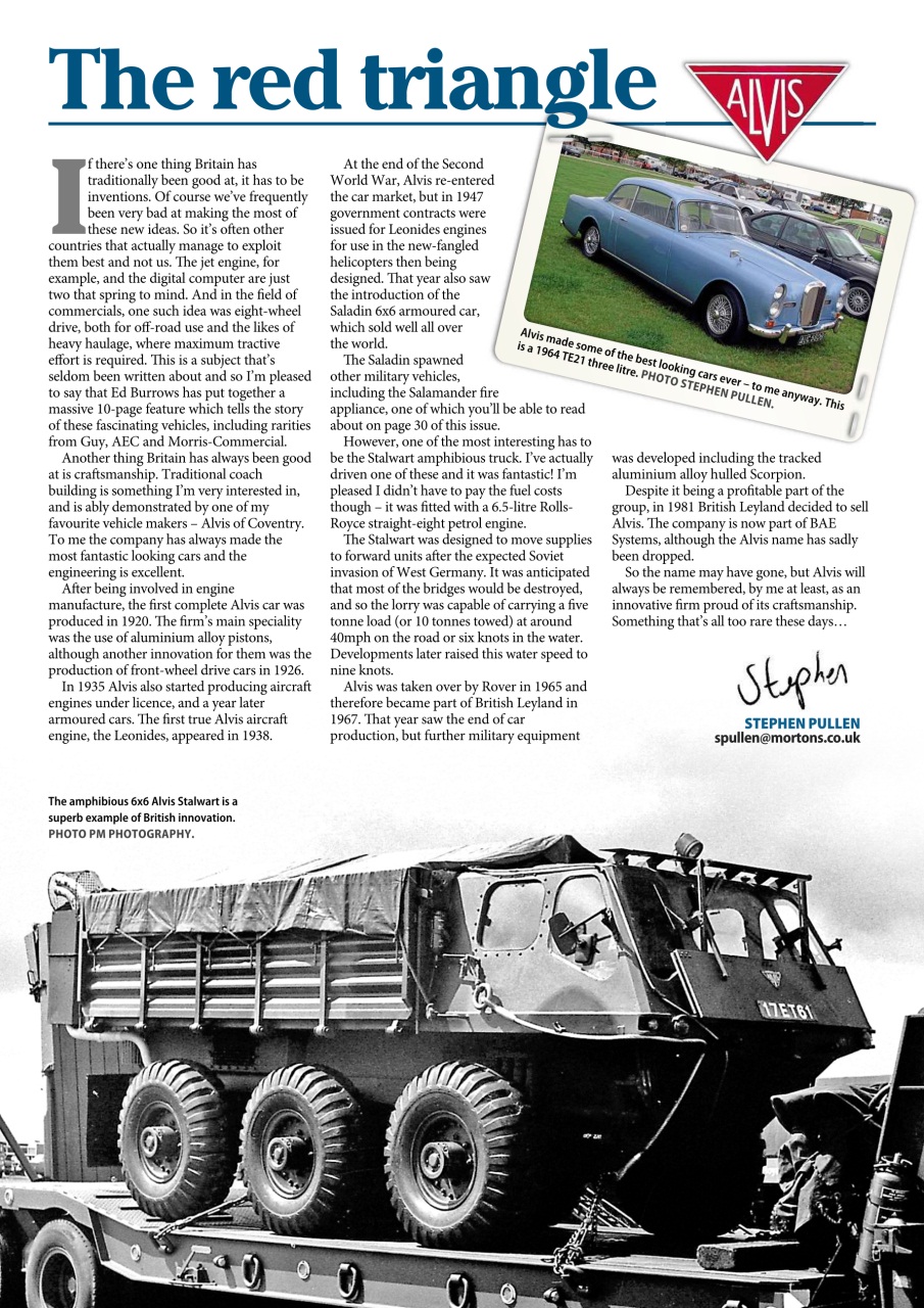 Heritage Commercials Magazine Preview Pages