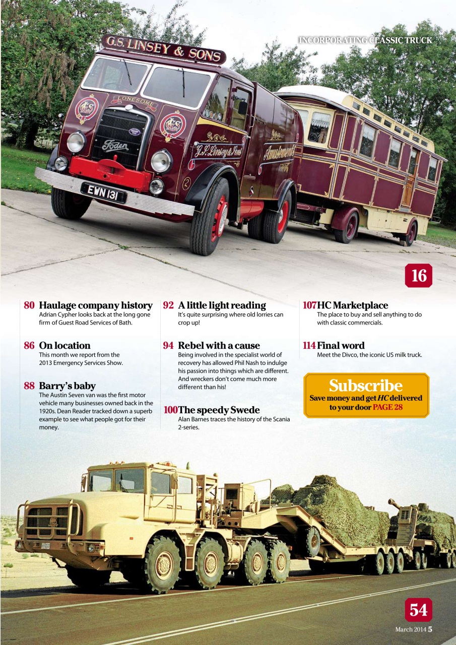 Heritage Commercials Magazine Preview Pages