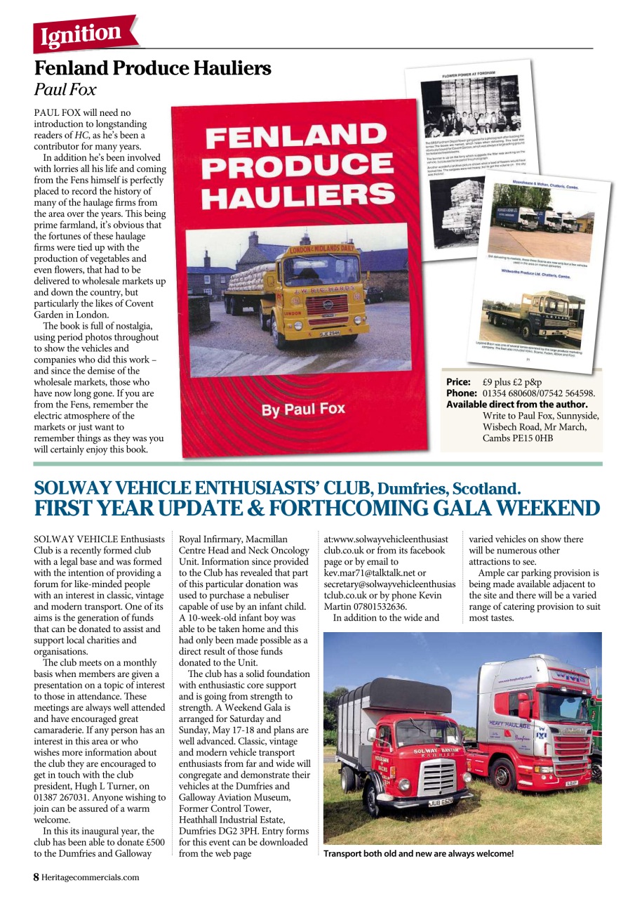 Heritage Commercials Magazine Preview Pages