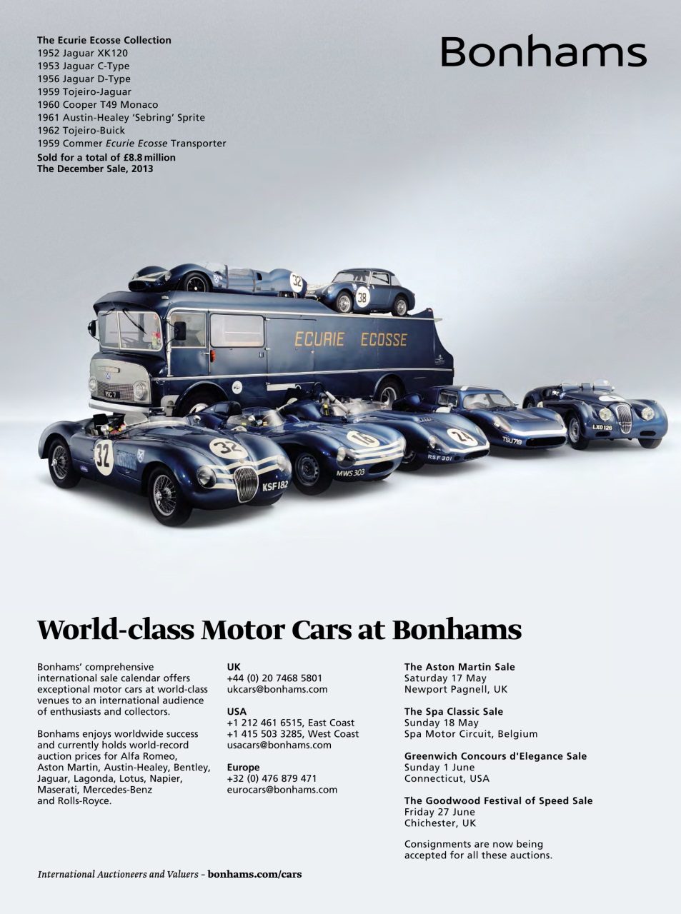 Classic & Sports Car Preview Pages
