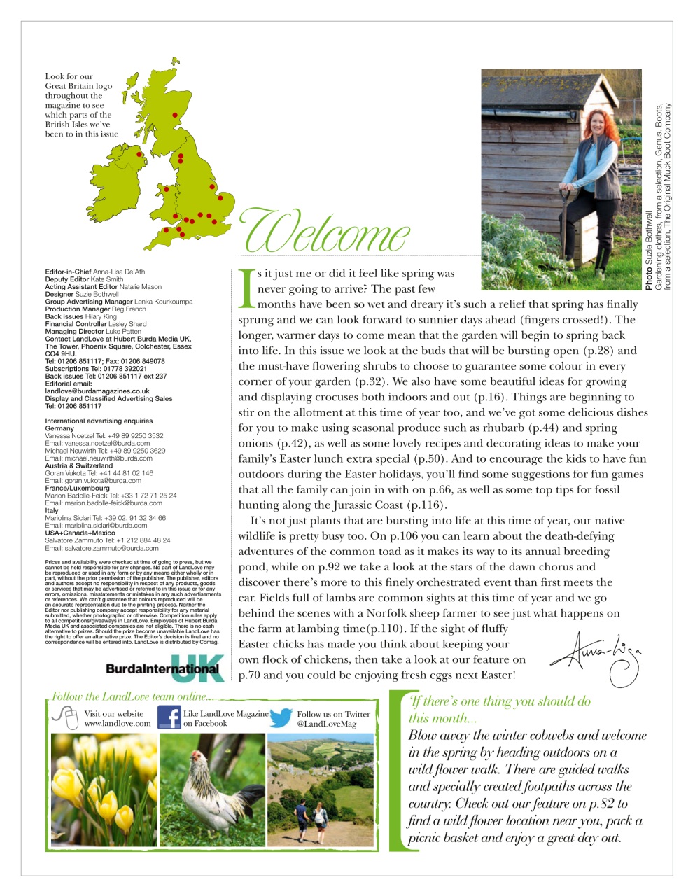 LandLove Magazine Preview Pages