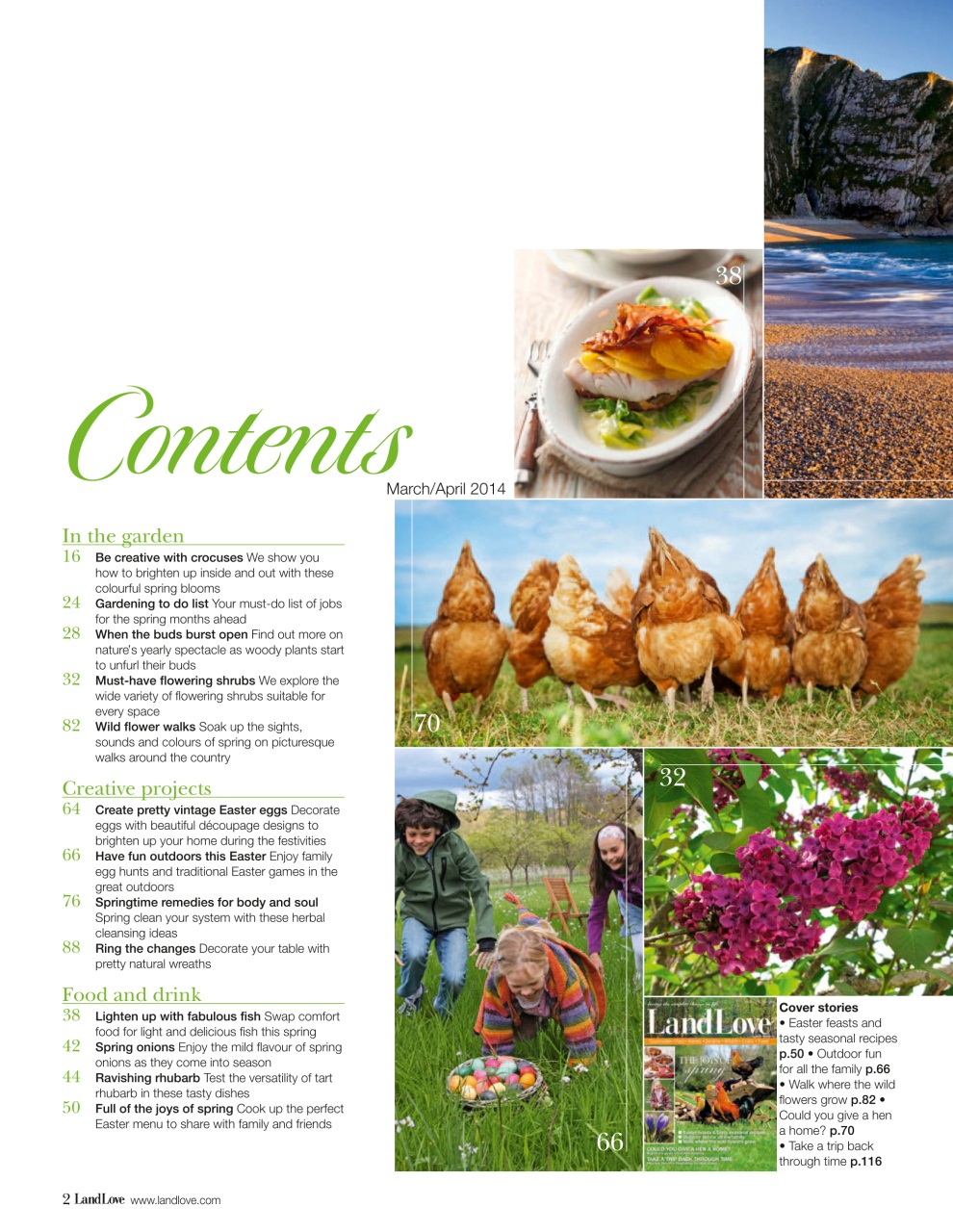 LandLove Magazine Preview Pages