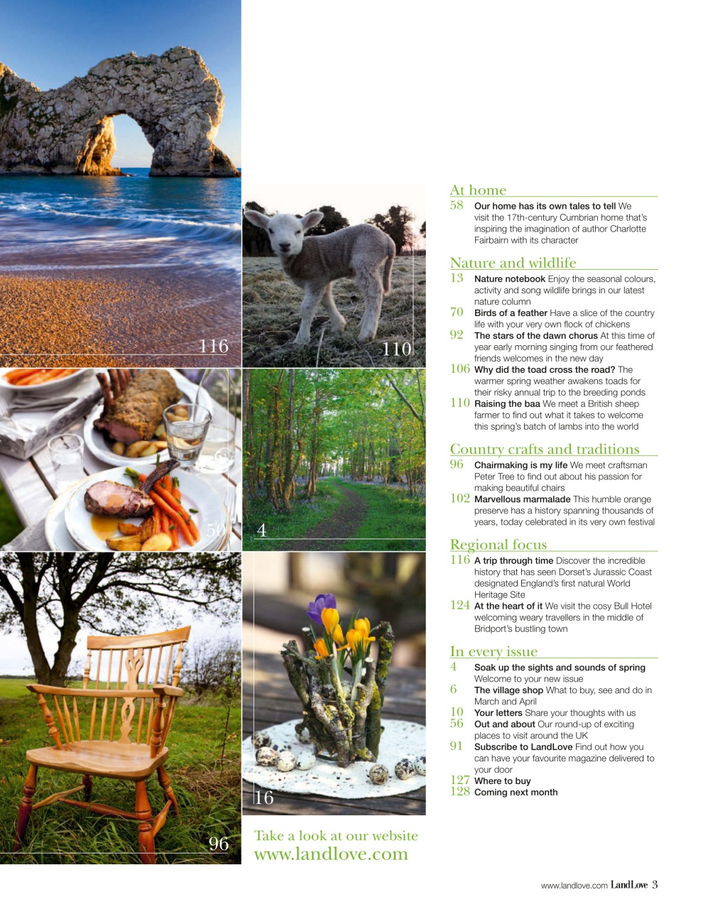 LandLove Magazine Preview Pages