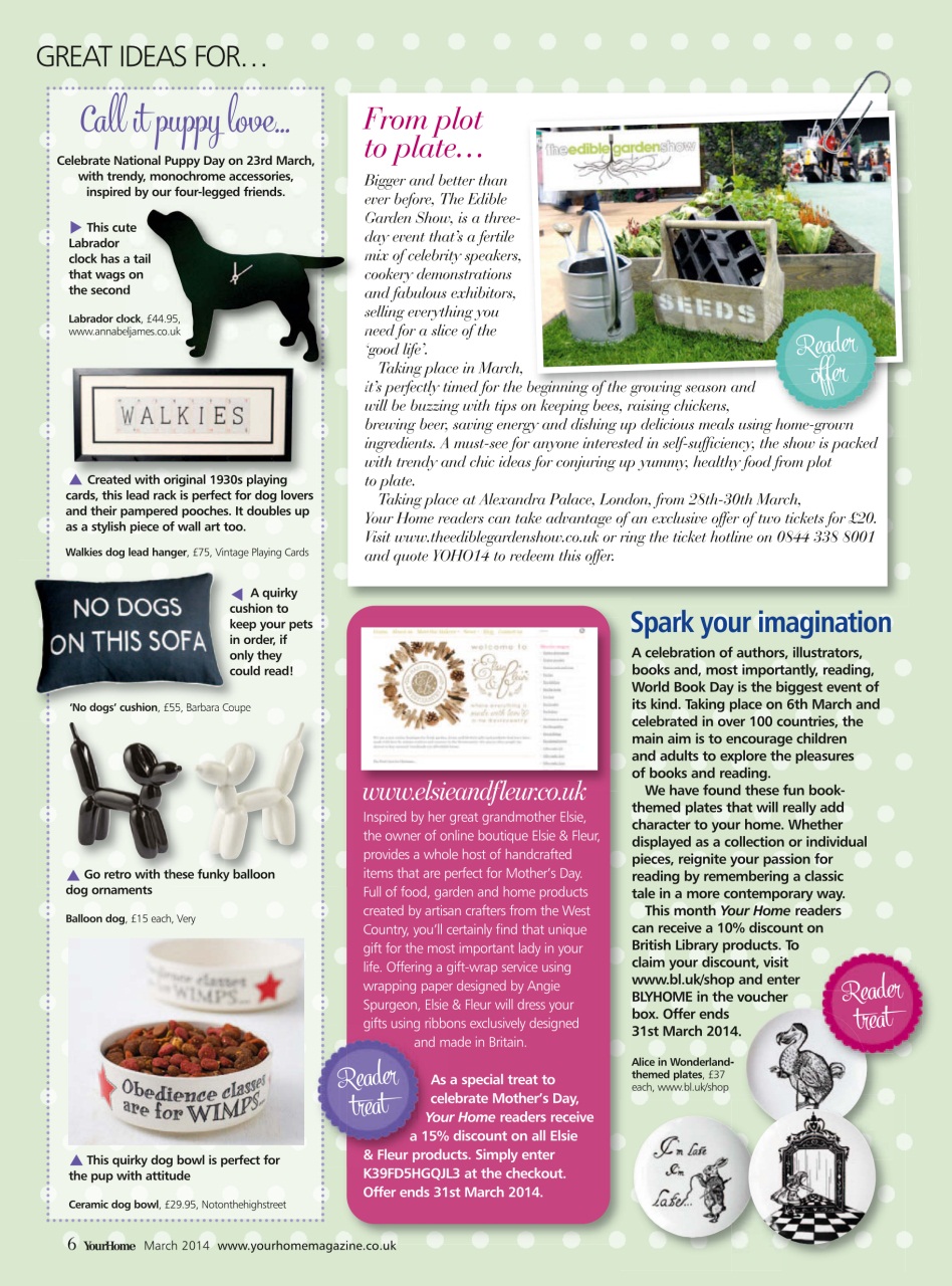 Your Home Magazine Preview Pages