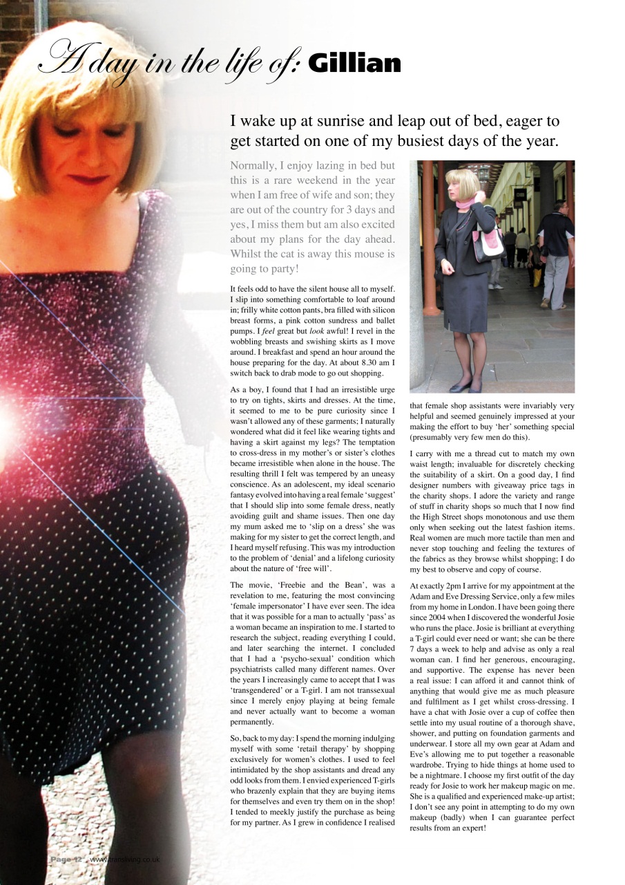 Transliving Magazine Preview Pages