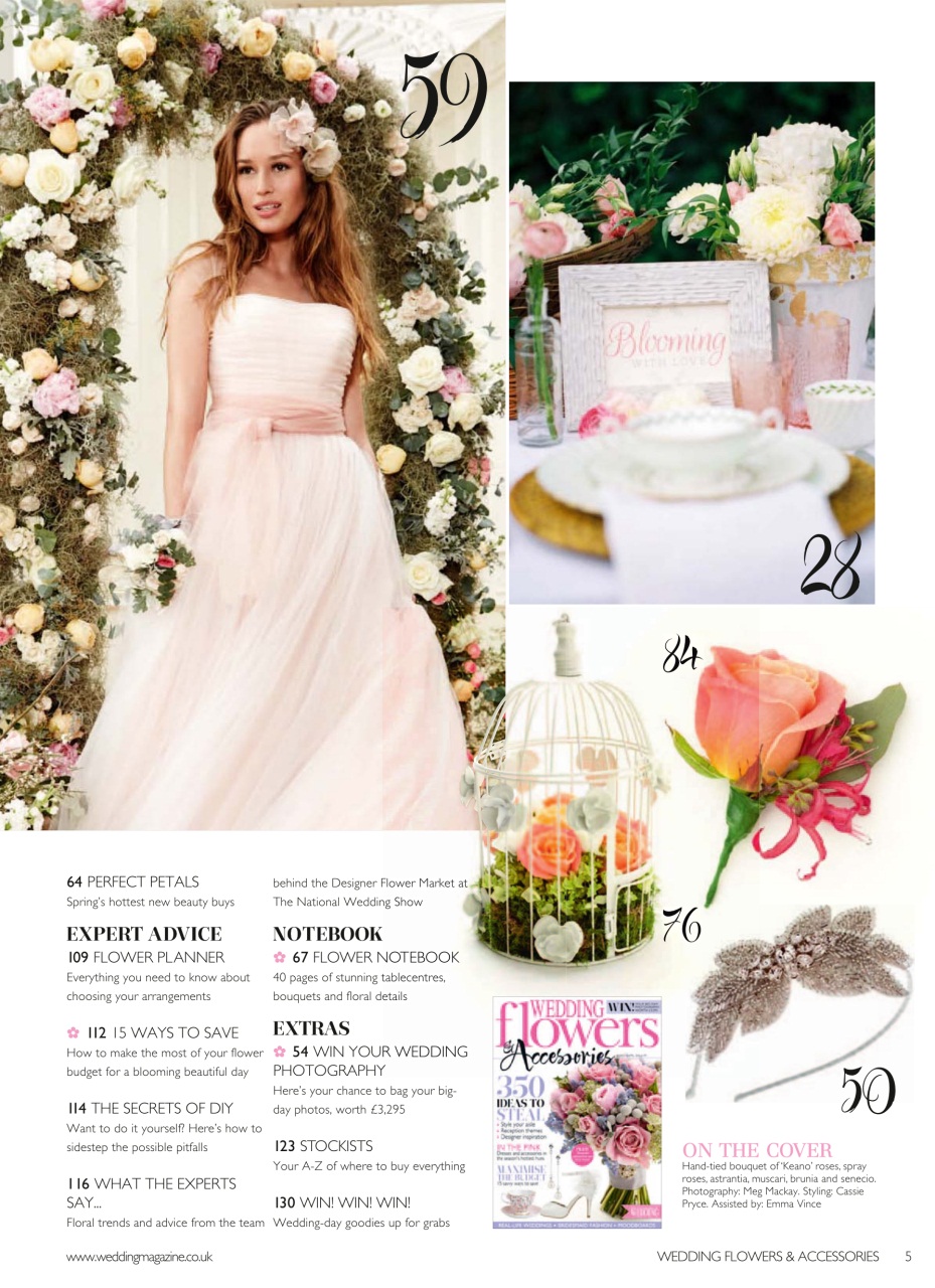 Wedding Flowers Magazine Preview Pages