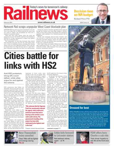 Railnews issue February 2014