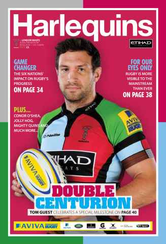 Harlequins issue Harlequins v London Wasps