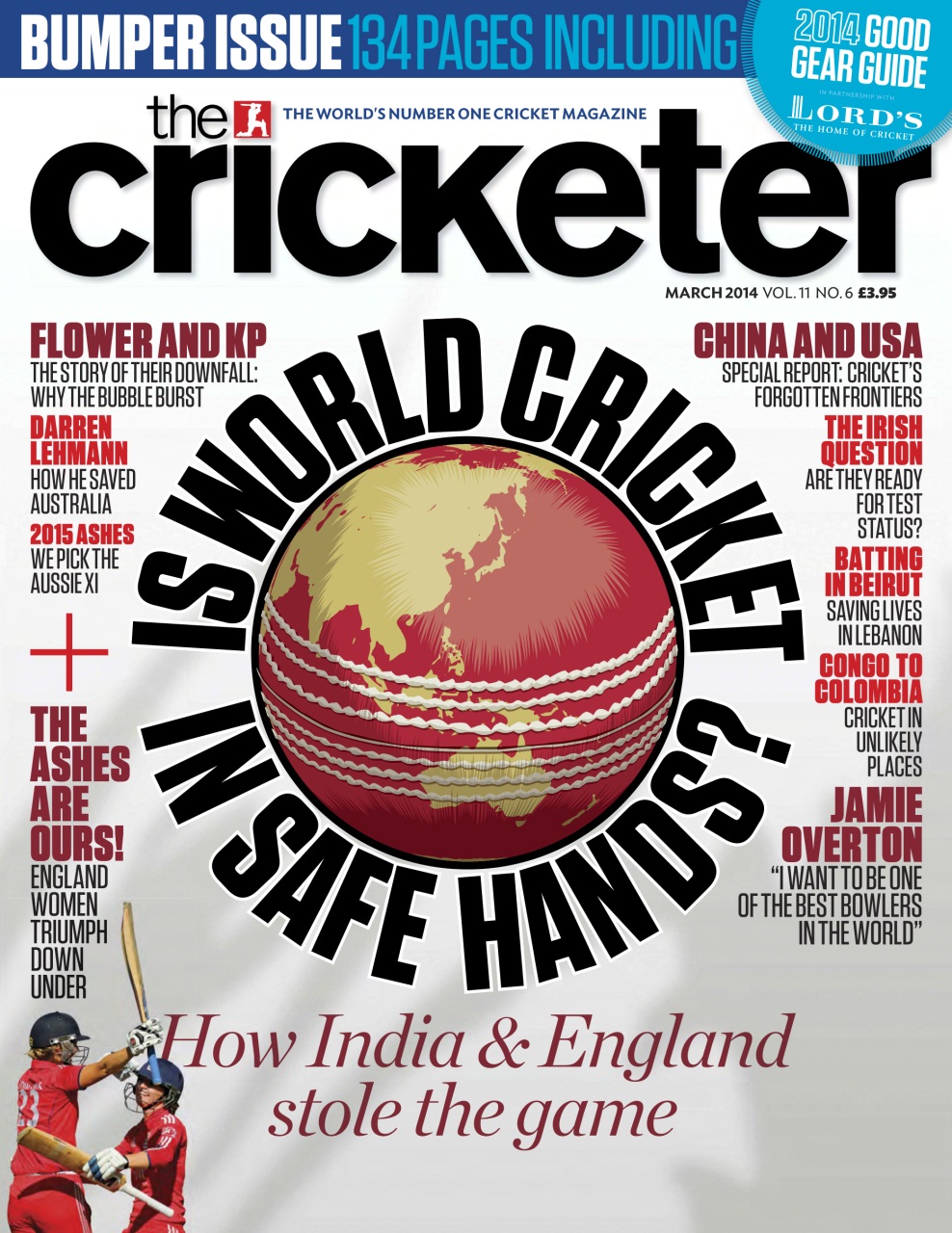 The Cricketer Magazine Preview Pages