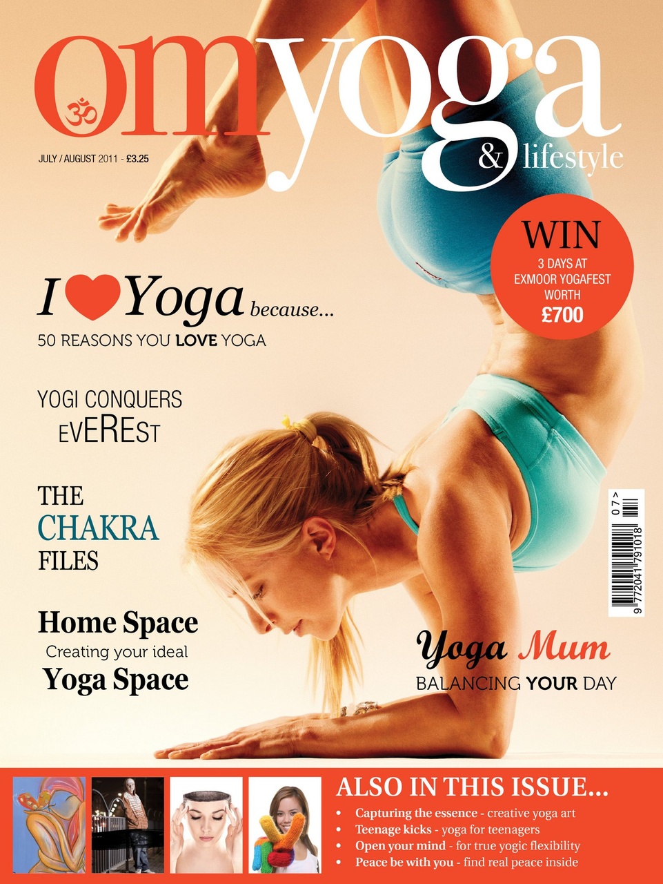 OM Yoga Magazine Preview Pages