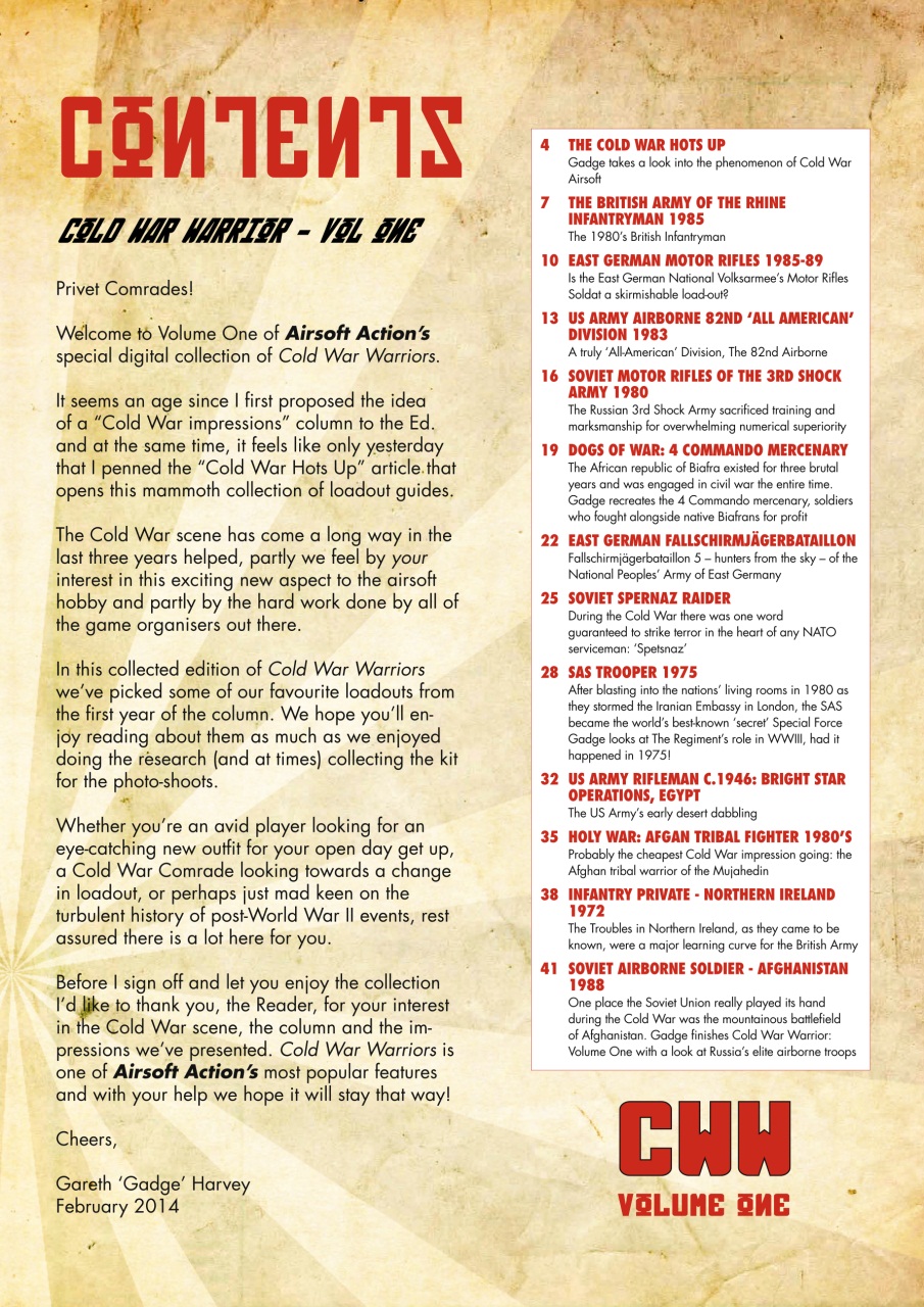 Airsoft Action Preview Pages