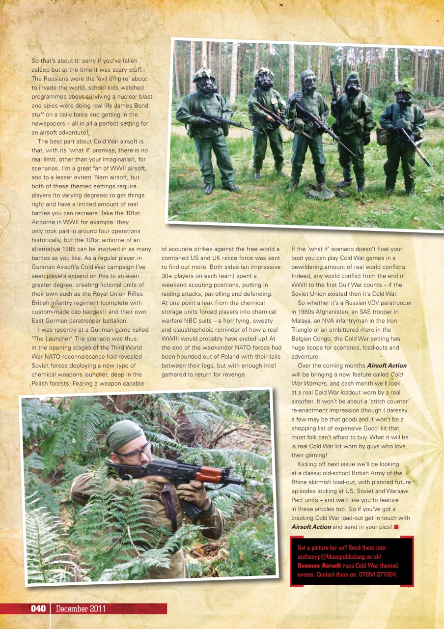 Airsoft Action Preview Pages