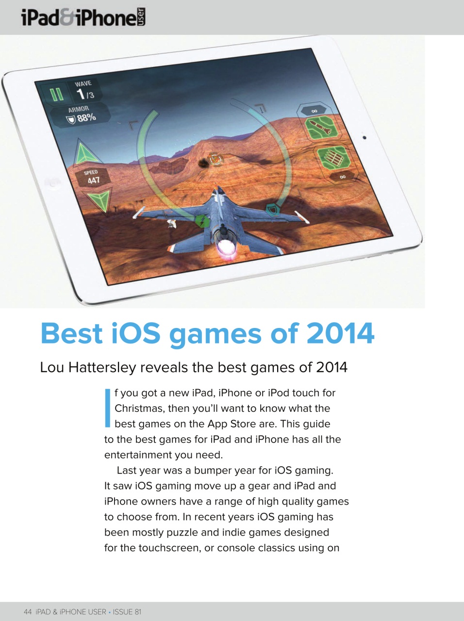 iPad and iPhone User Preview Pages