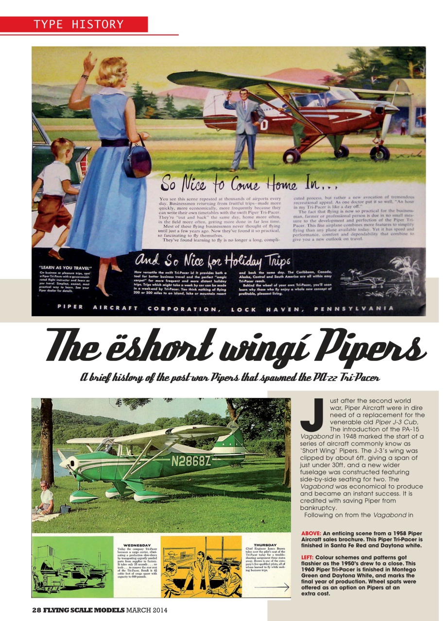 Flying Scale Models Preview Pages