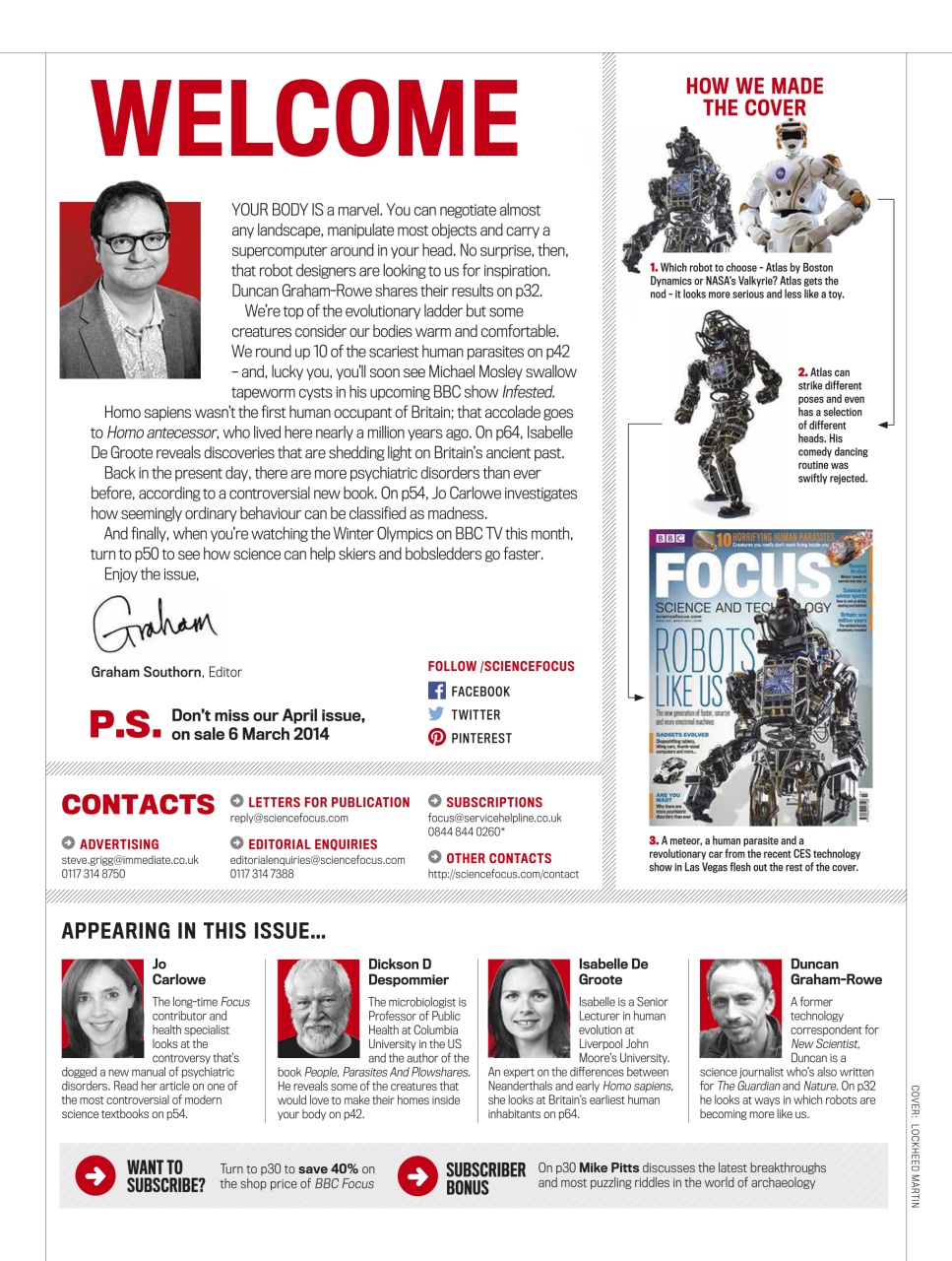 BBC Science Focus Magazine Preview Pages