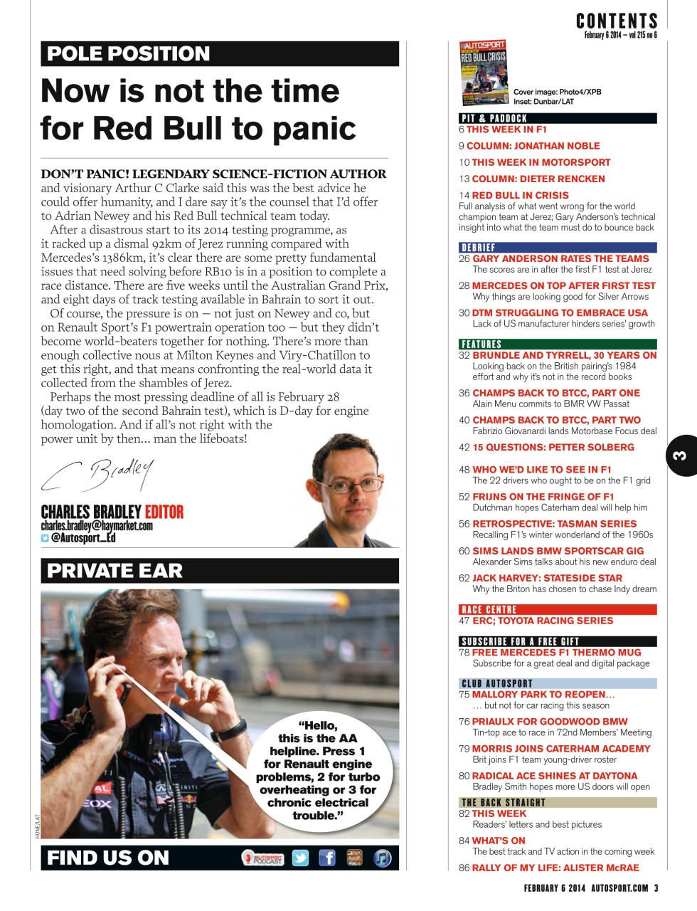 Autosport Preview Pages