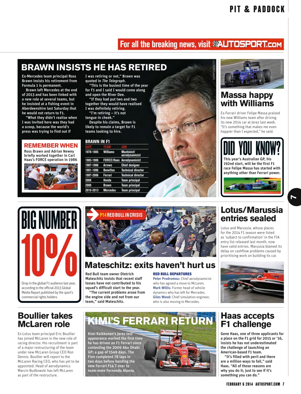 Autosport Preview Pages