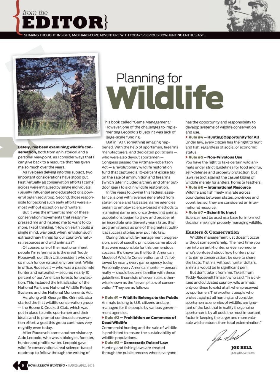 Bow & Arrow Hunting Preview Pages