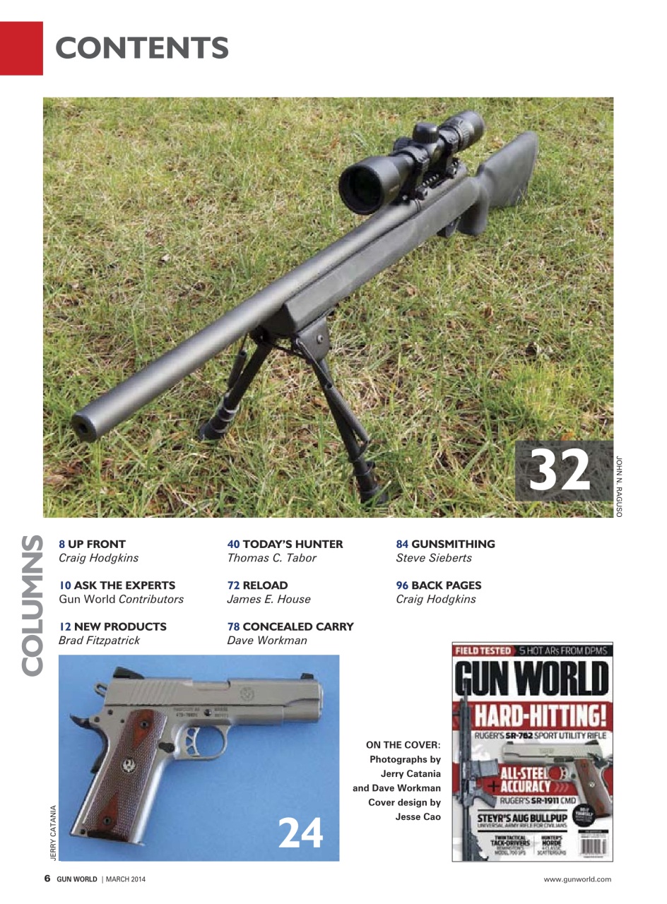 Gun World Preview Pages