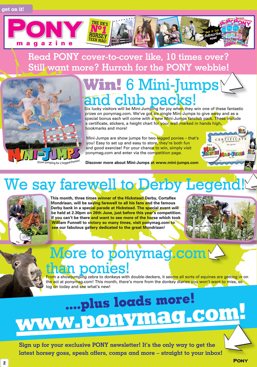 Pony Magazine Preview Pages
