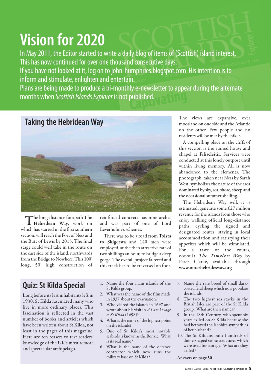 Scottish Islands Explorer Preview Pages